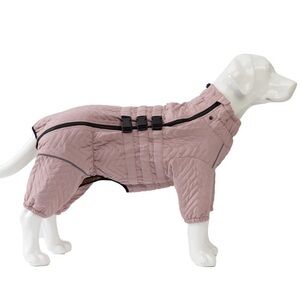 Warm Dog Coat Double Layers Dog Vest, 4 Legs Covered Windproof XS